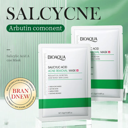 BIOAQUA Salicylic Acid Acne Removal Facial Sheet Mask
