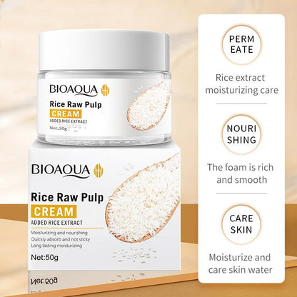 BIOAQUA Rice Raw Pulp Facial Cream 50g