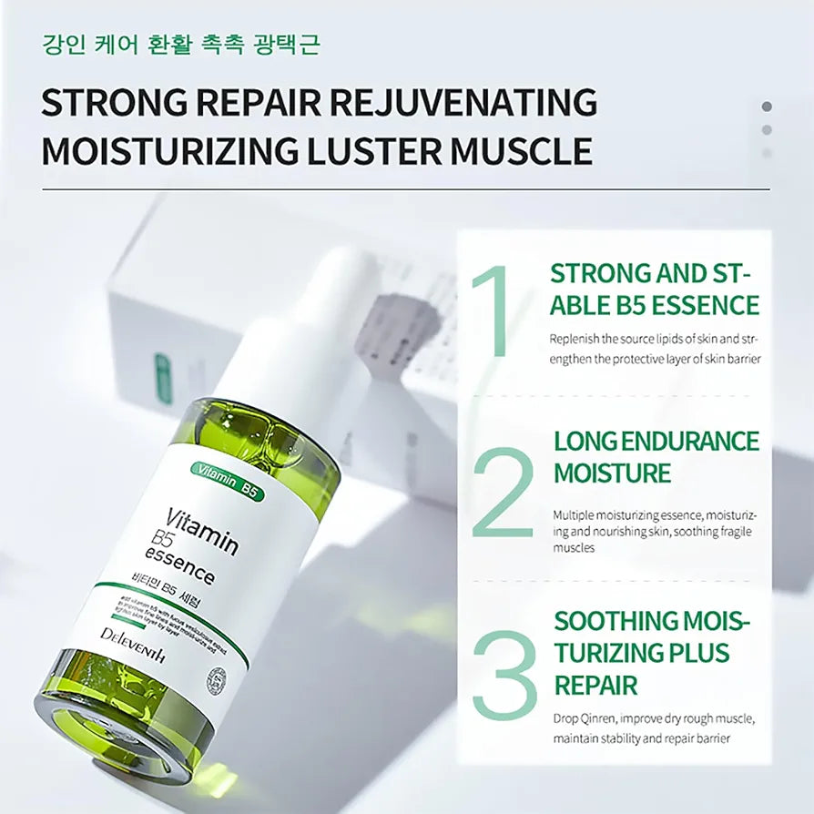 DeEleventh Vitamin B5 Soothing & Hydrating Essence – 30ml