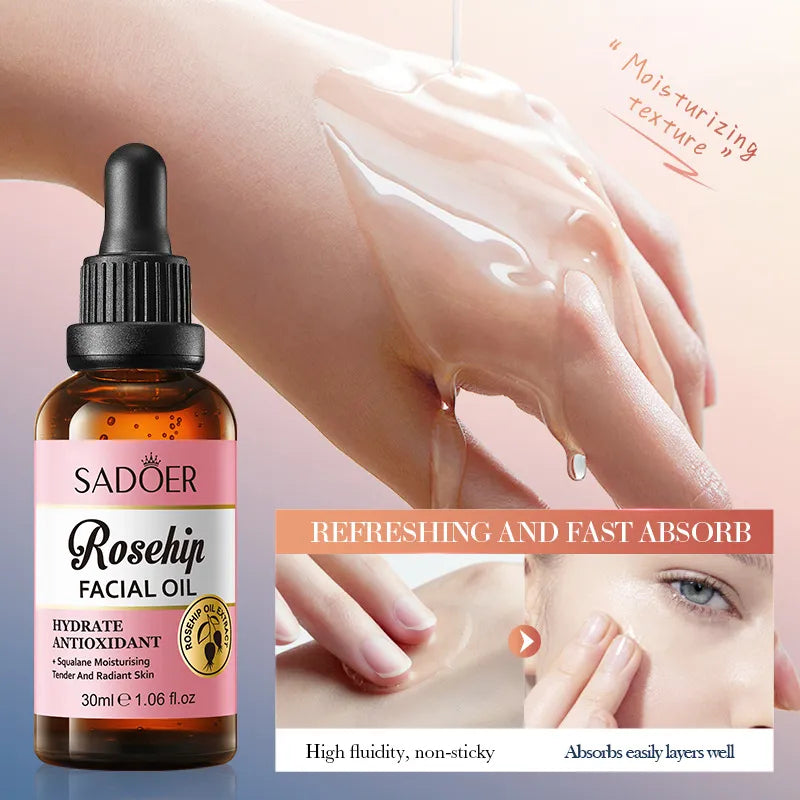 Rosehip Antioxidant Serum for Hydration & Protection – SADOER