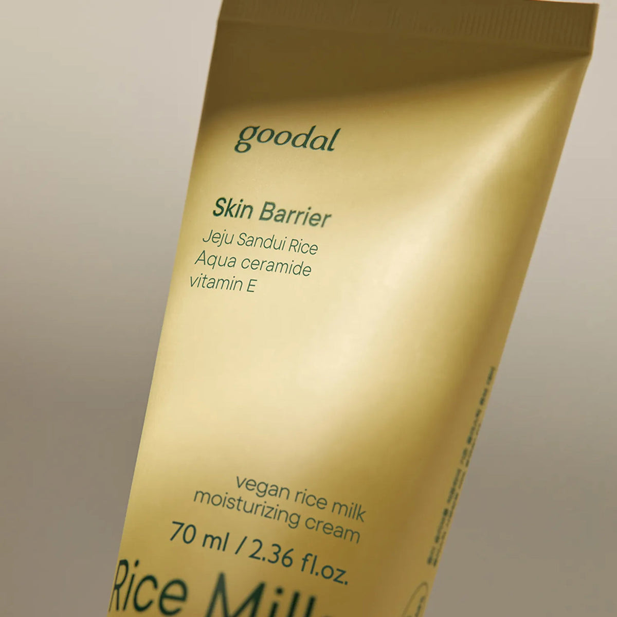 Goodal Vegan Rice Milk Moisturizing Cream 70ml