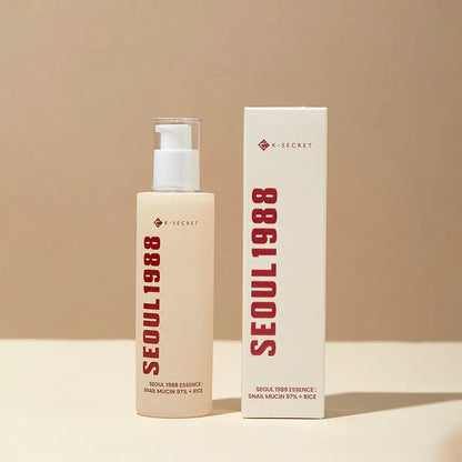 SEOUL 1988 Essence Snail Mucin 97% + Rice 100ml