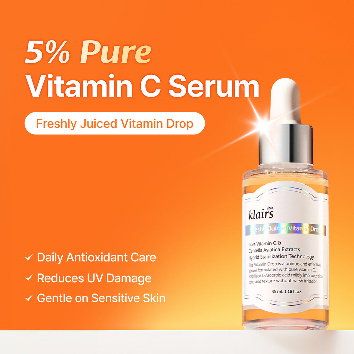 Dear, Klairs - Freshly Juiced Vitamin Drop 35ml