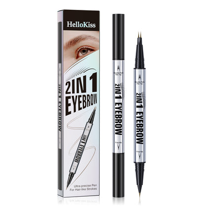 Hello Kiss 2in1 Eyebrow Pen