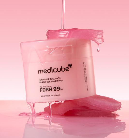 Medicube PDRN Pink Collagen Gel Toner Pad 70 Pads