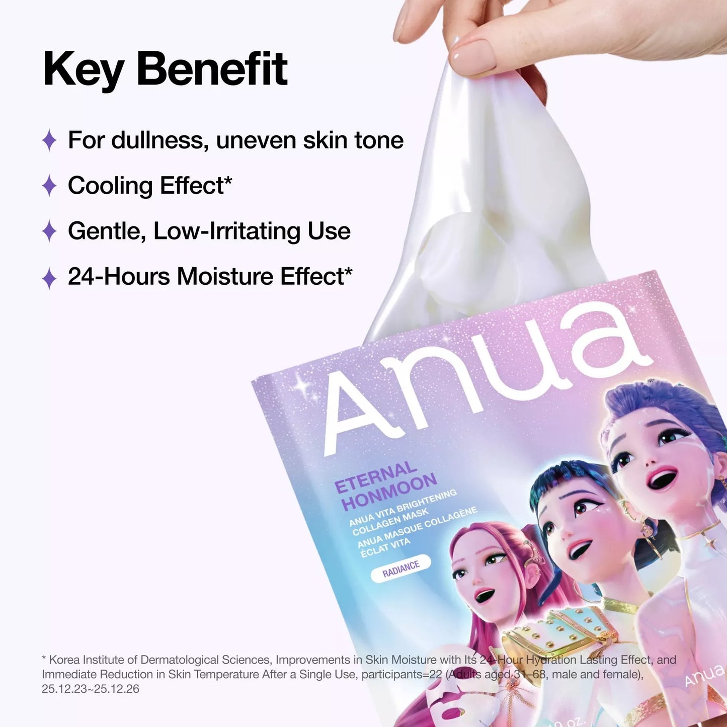 ANUA KPop Demon Hunters Vita Brightening Collagen Mask