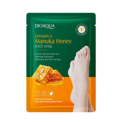 BIOAQUA Vitamin E Manuka Honey Foot Mask