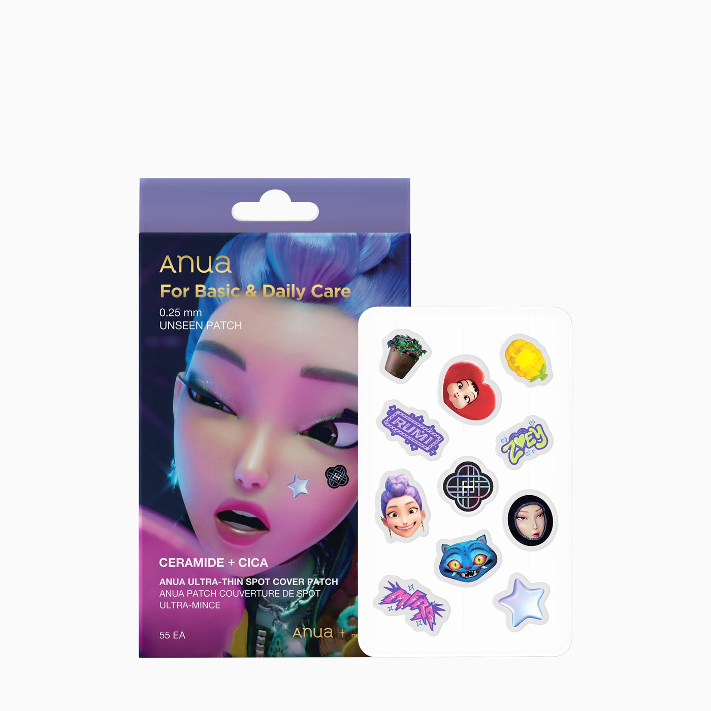 Anua - Kpop Demon Hunters Ultra-Thin Spot Cover Patch Set [55 patches]