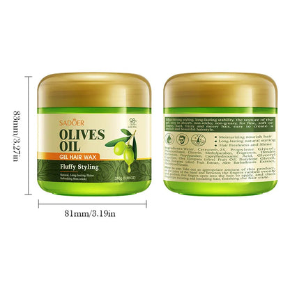 Sadoer Olive Hair Wax Styling Gel 20g