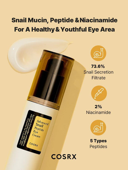 Advanced Snail Peptide Eye Cream 25ml