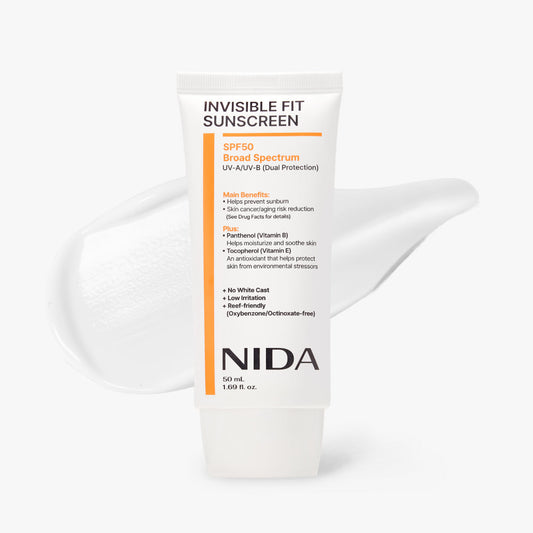 NIDA Invisible Fit Sunscreen 50ml
