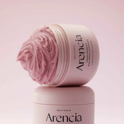 Arencia Fresh Rosehip Rice Mochi Cleanser 120g