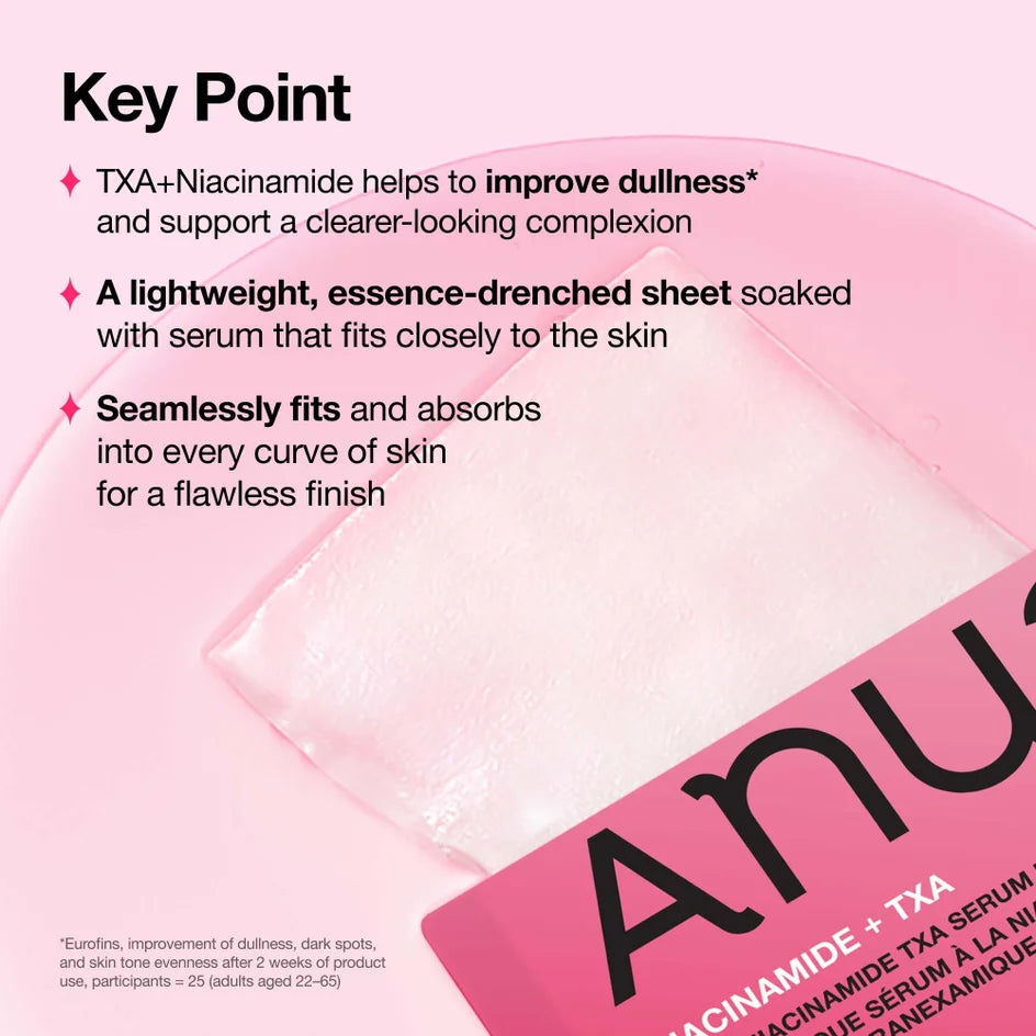 Anua K-Pop Demon Hunters Niacinamide Txa Serum Mask 28ml (1Pc)