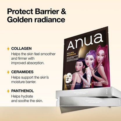 Anua - Kpop Demon Hunters Ceramide Barrier Collagen Mask [29g x 1 sheet]