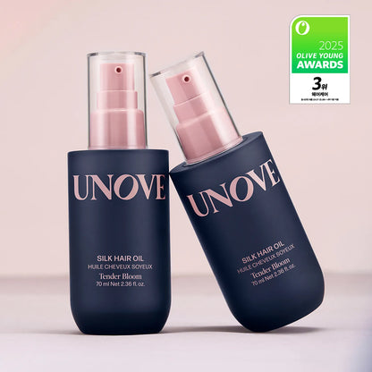 UNOVE Silk Hair Oil Essence 70ml Double Pack