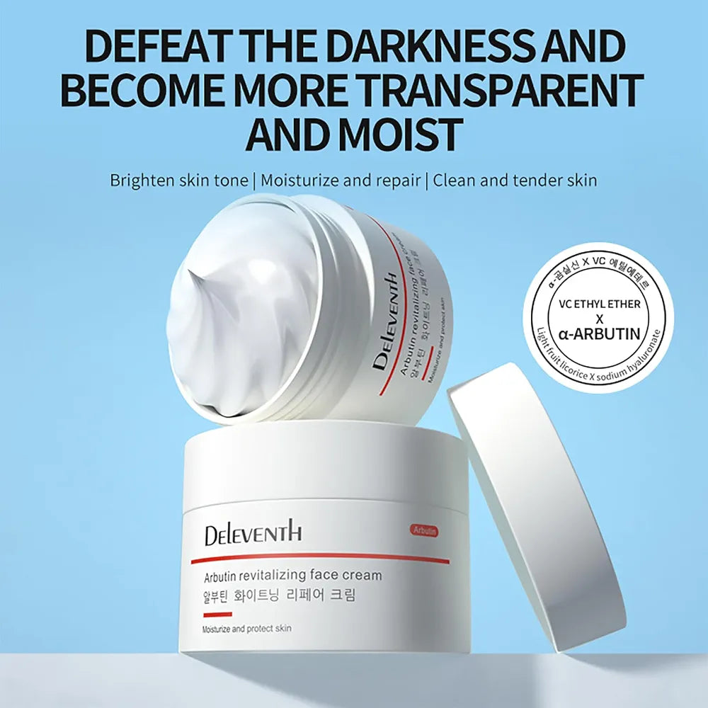 DeEleventh Arbutin Revitalizing Brightening Face Cream – 30g