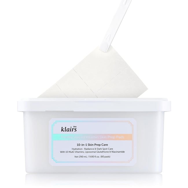 Dear Klairs Vitamin Skin Prep Pads 80 Pads 290ml