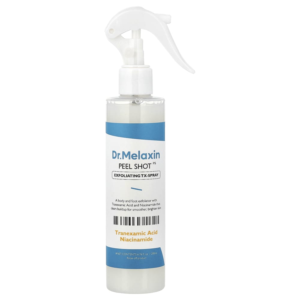 Dr.Melaxin

Peel Shot, Exfoliating TX-Spray, Body and Foot Exfoliator, 6.76 fl oz (200 ml)