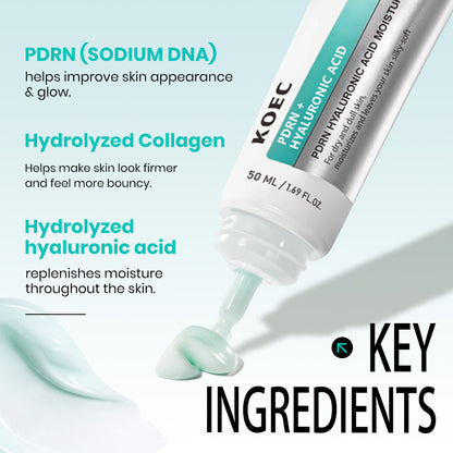Koec Hyaluronic Acid 100+Pdrn Deep Moisturizing Cream 50g
