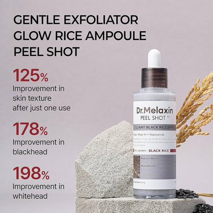 Dr.Melaxin Exfoliating Black Rice Ampoule