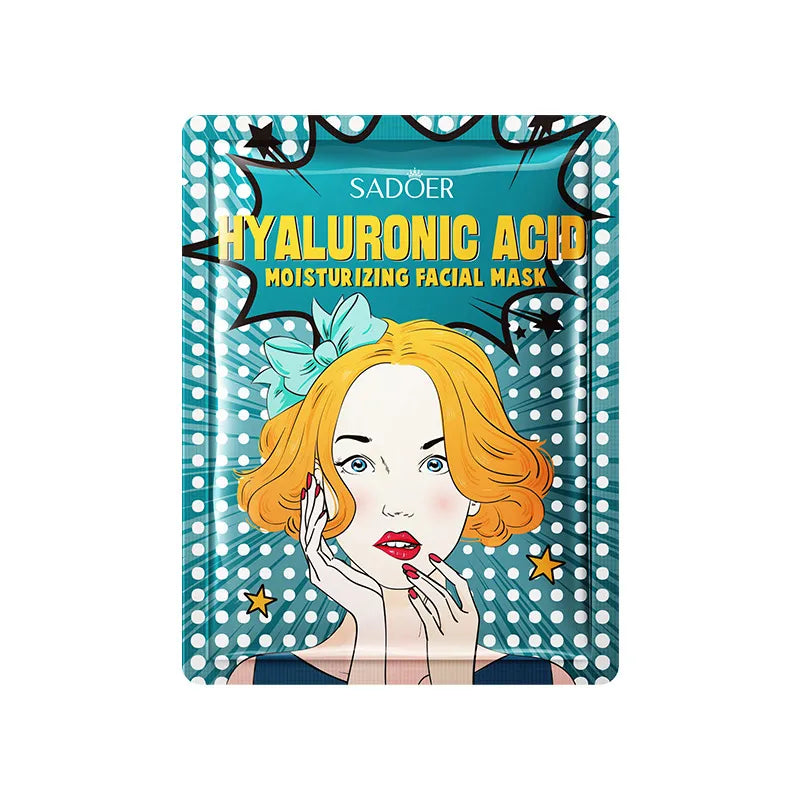 Hyaluronic Acid Hydrating Face Mask for Deep Moisture by SADOER