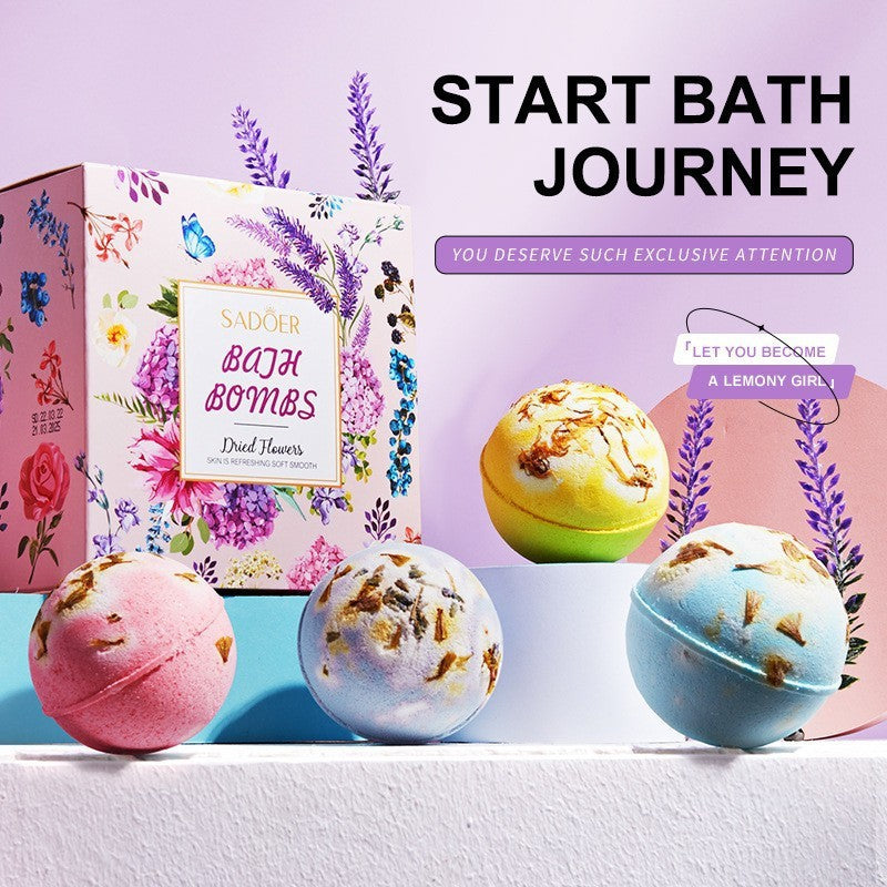 Sadoer- Bath bombs 4pcs