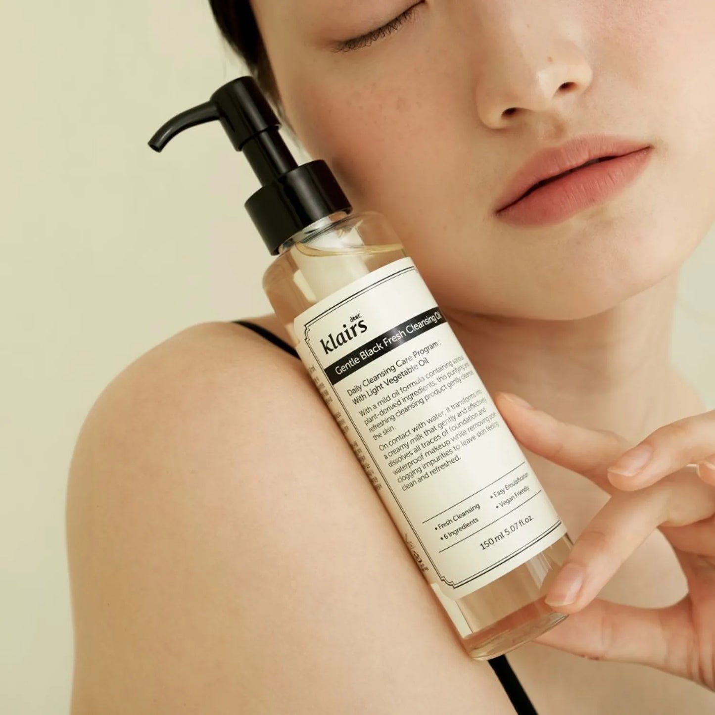 Dear, Klairs Gentle Black Fresh Cleansing Oil 150ml