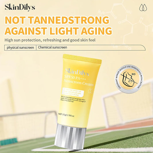 DEleventh SkinDilys Australian Brand SPF50 PA+++ 50g / Titanium Dioxide & Vitamin E for UVA/UVB Protection