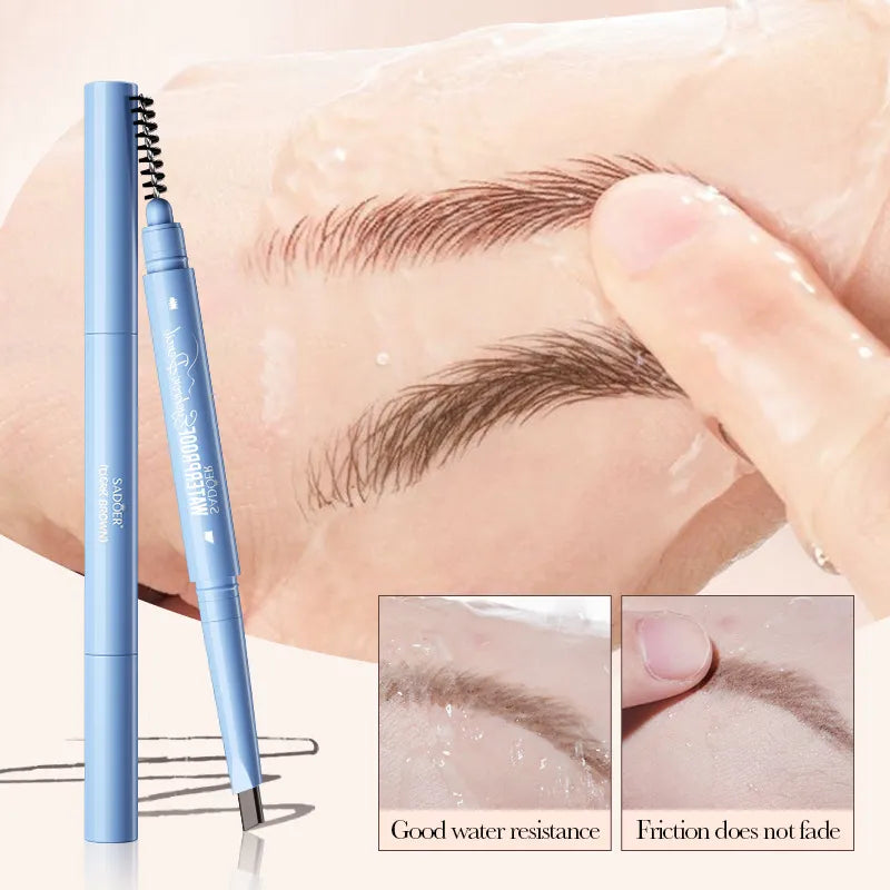 Waterproof Dual-End Brow Pencil Smudge Proof 0.4g SADOER