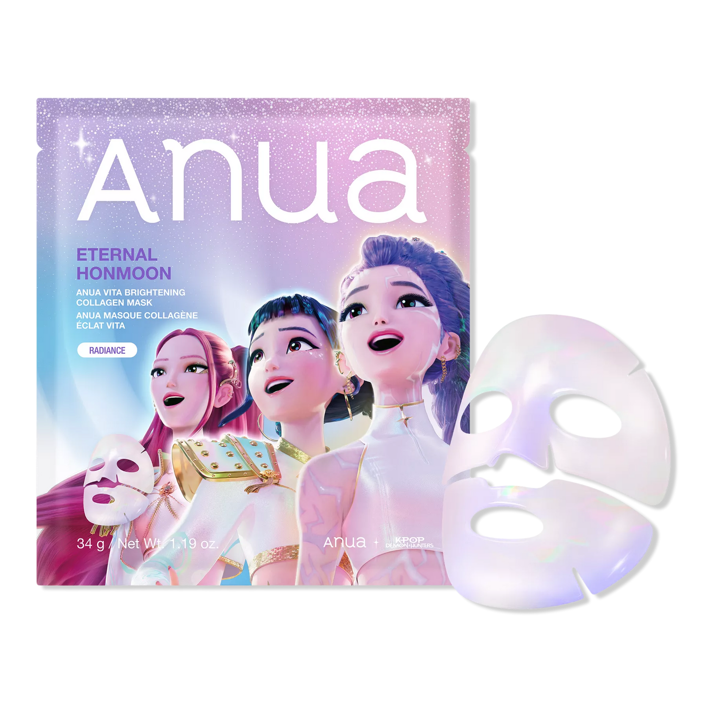 ANUA KPop Demon Hunters Vita Brightening Collagen Mask