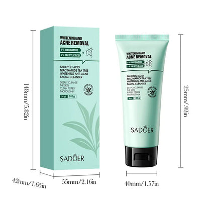 Salicylic Acid Acne Cleanser for Clear Skin – SADOER 100g