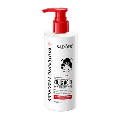SADOER Kojic Acid Whitening Freckles Body Lotion 250g