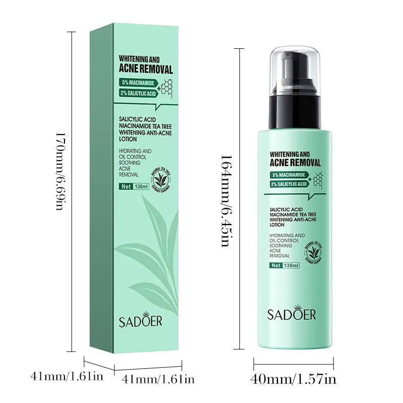 Salicylic Acid Acne Lotion for Moisturizing and Treatment by SADOER