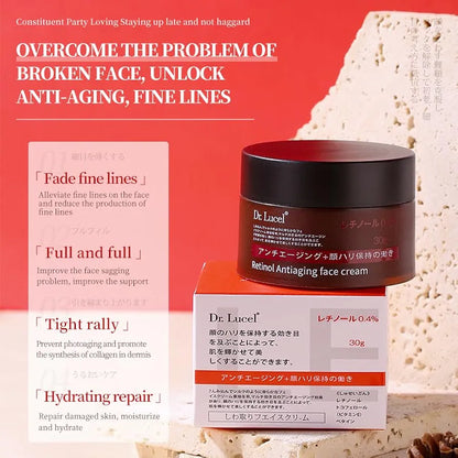 Dr. Lucel Retinol 0.4% Anti-Aging Face Cream – 30g