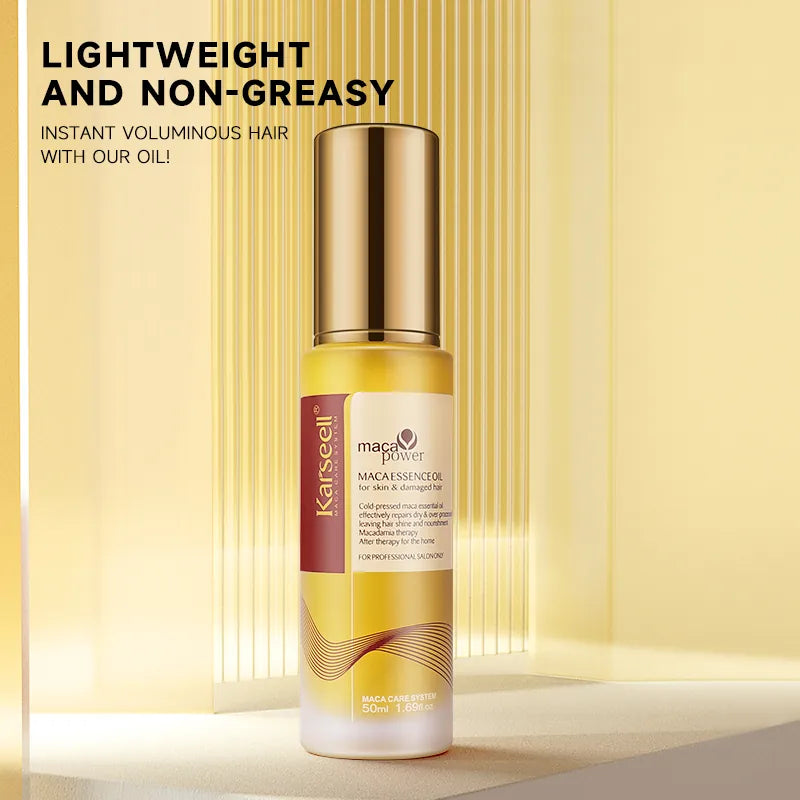 Karseell Maca Power Essence Oil – Repair & Shine Hair Serum