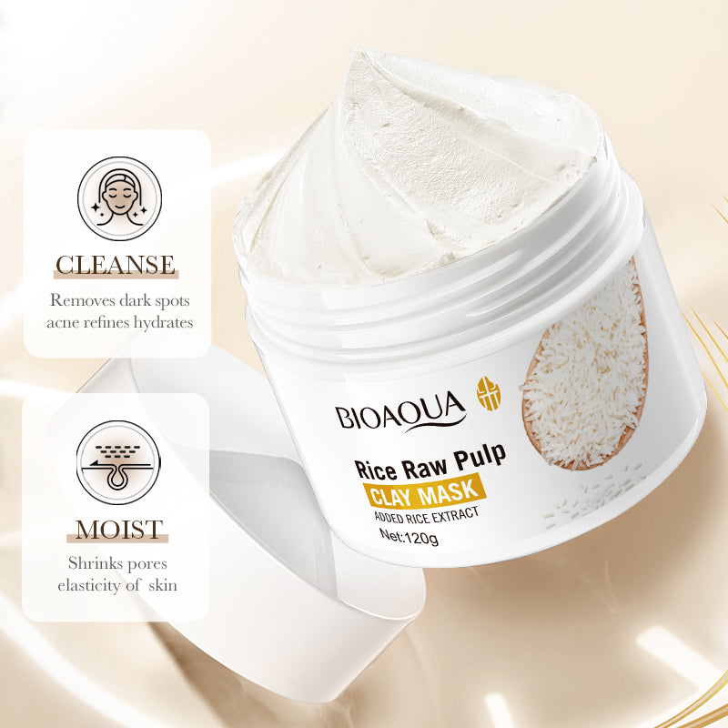 BIOAQUA Rice Raw Pulp Clay Mask