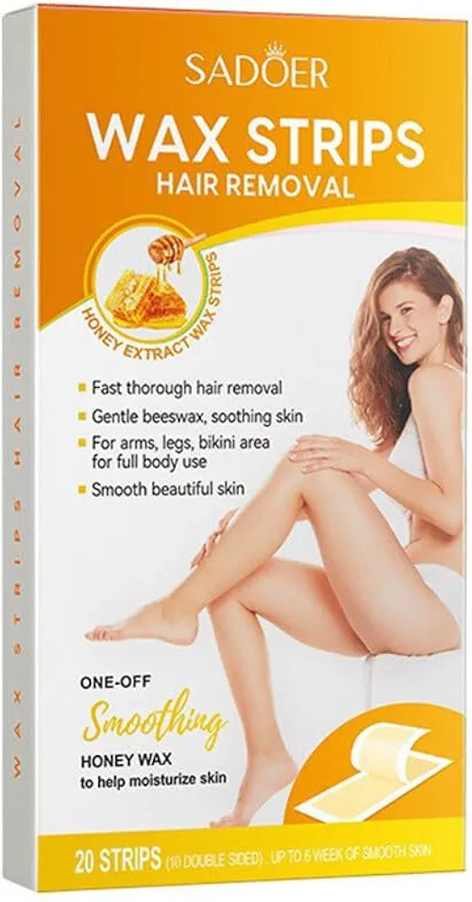 Sadoer Hair Removal Wax 20 Strips