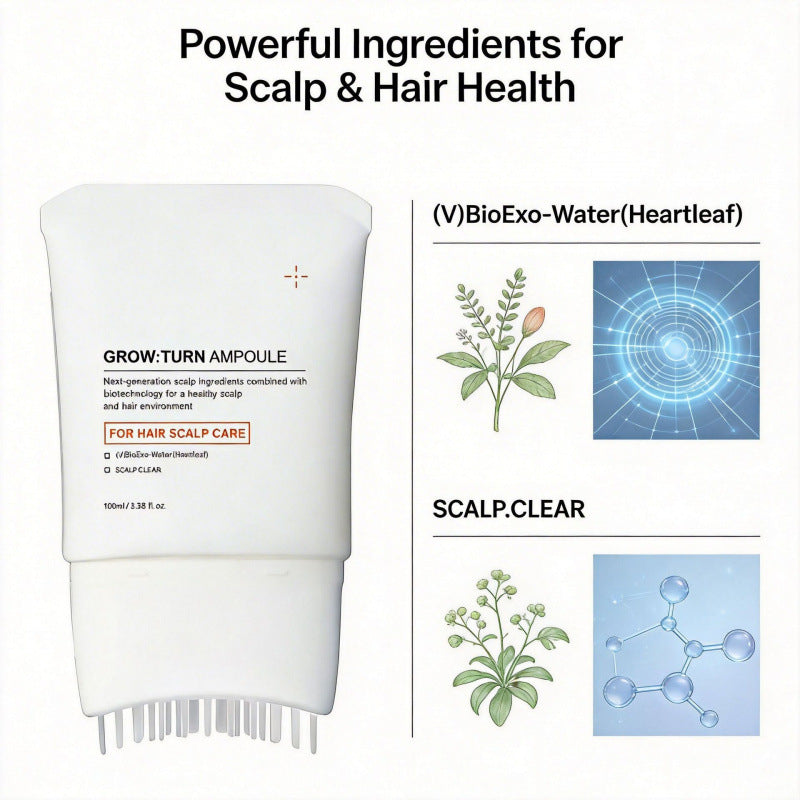Grow Turn Exosome Hair Brush Ampoule