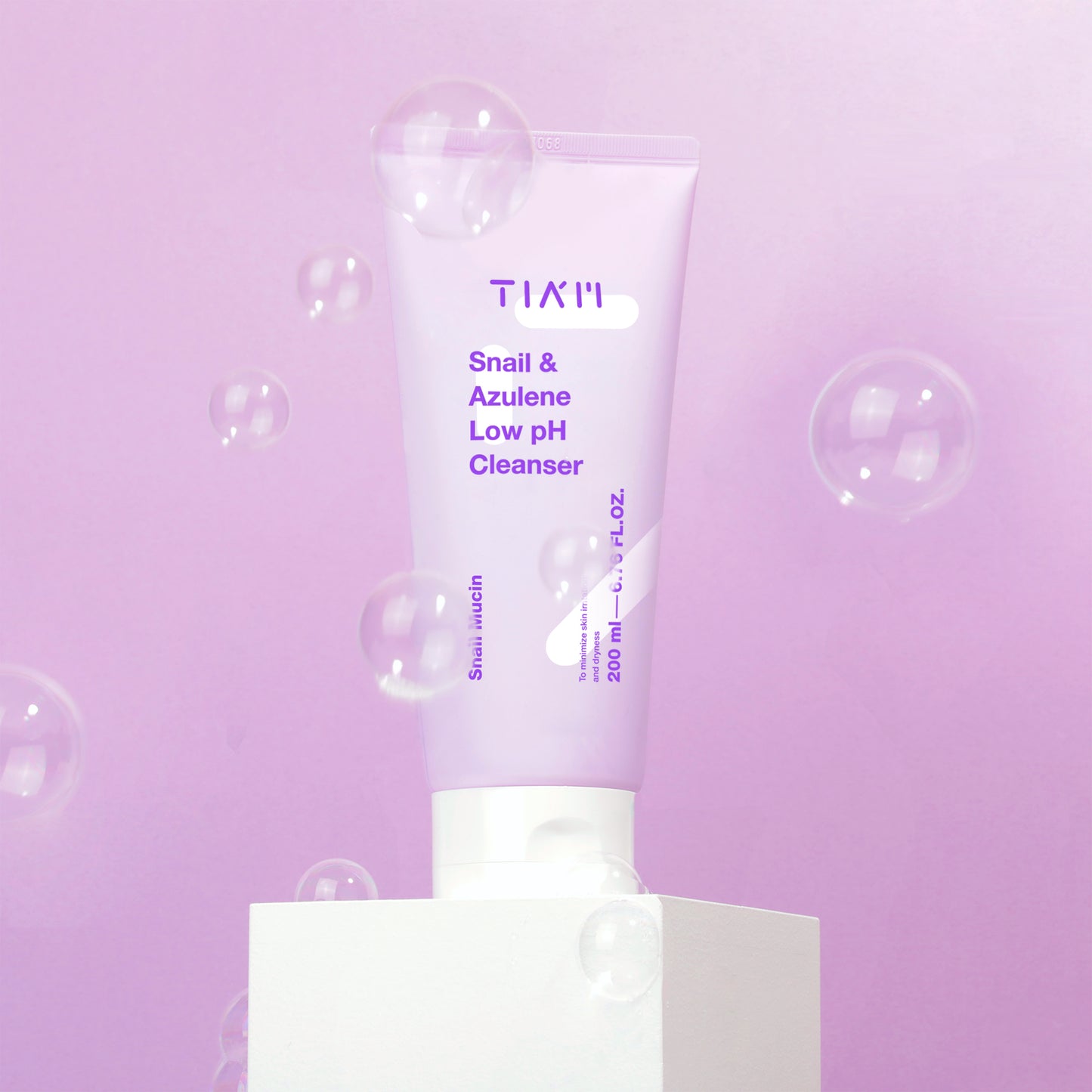 TIA'M
Snail & Azulene Low pH Cleanser 200ml