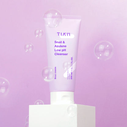 TIA'M
Snail & Azulene Low pH Cleanser 200ml