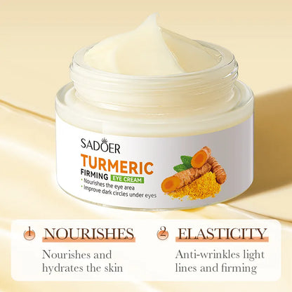 Turmeric Eye Cream for Dark Circles & Wrinkle Care – SADOER