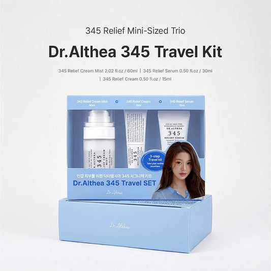 Dr Althea 345 Travel Skincare Kit Set of 3