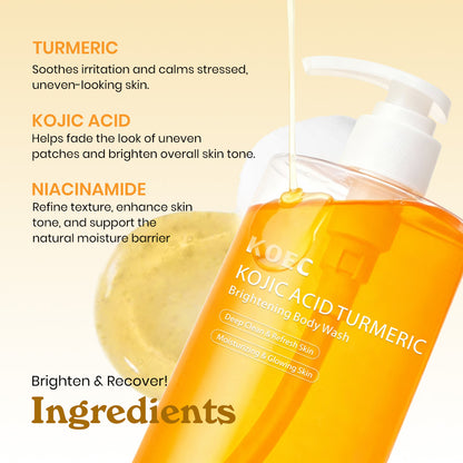 Koec Kojic Acid Turmeric Shower Gel 300g