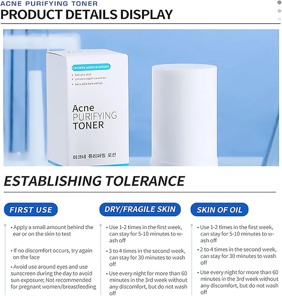DeEleventh Centella Asiatica Acne Purifying Toner – 30ml