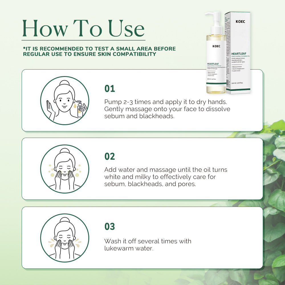 Koec Heartleaf Cleansing Oil