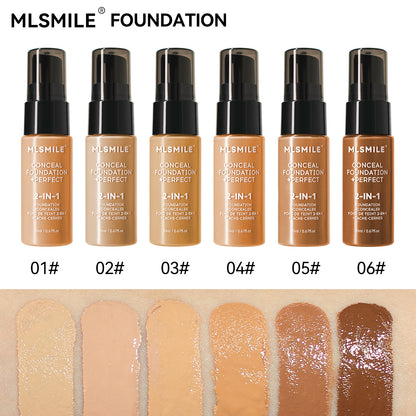 MLSMILE 2-in-1 Foundation & Concealer 20ml