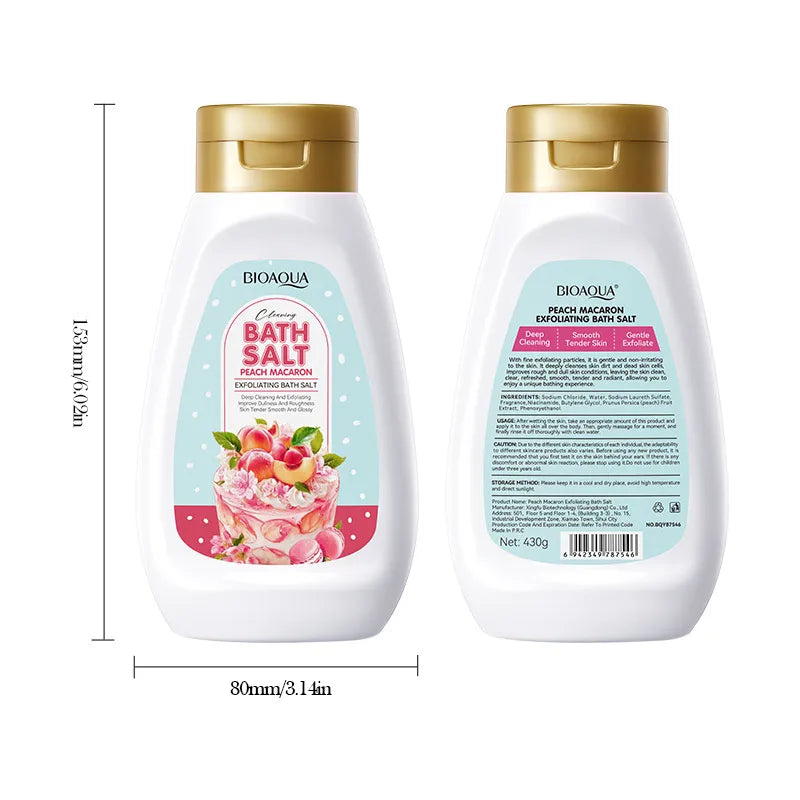 SADOER  Exfoliating Bath Salt for Smooth Skin 430g