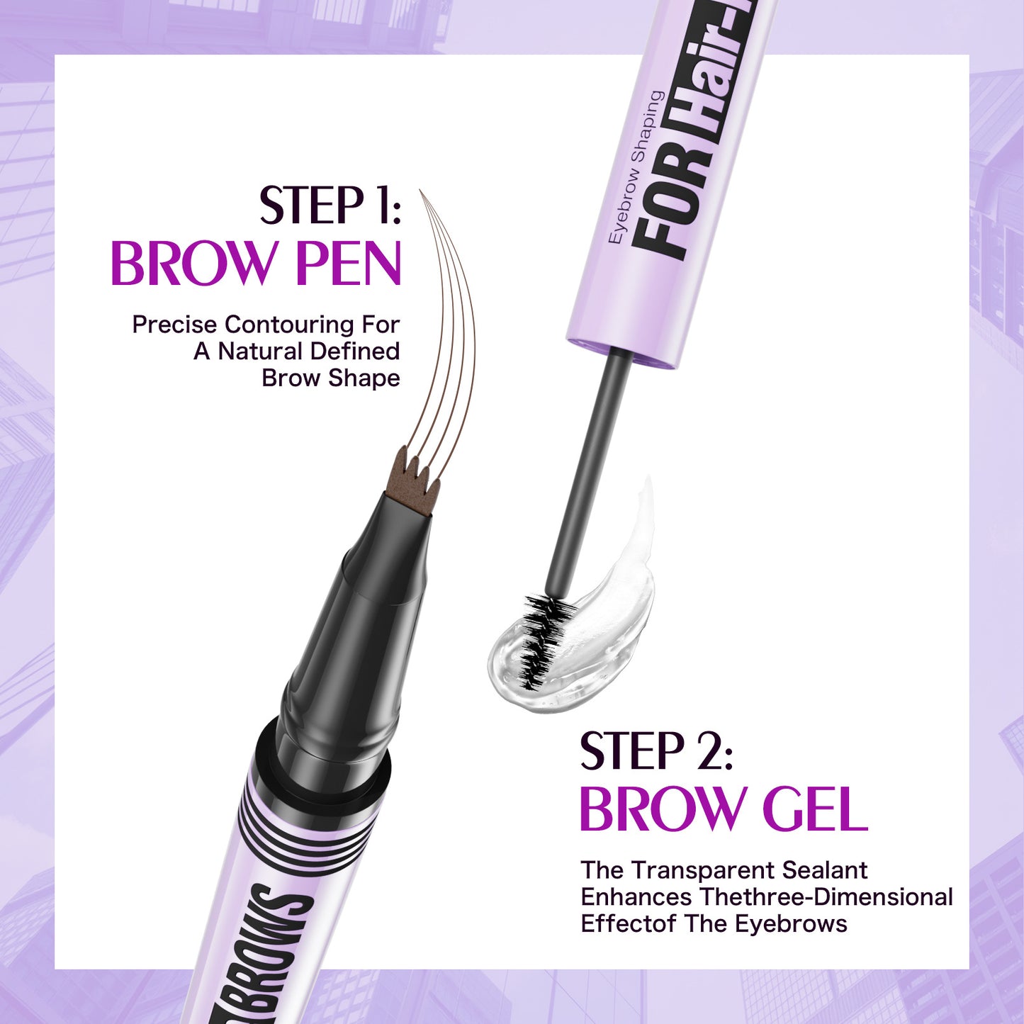 Hello Kiss Brow Pen and Gel