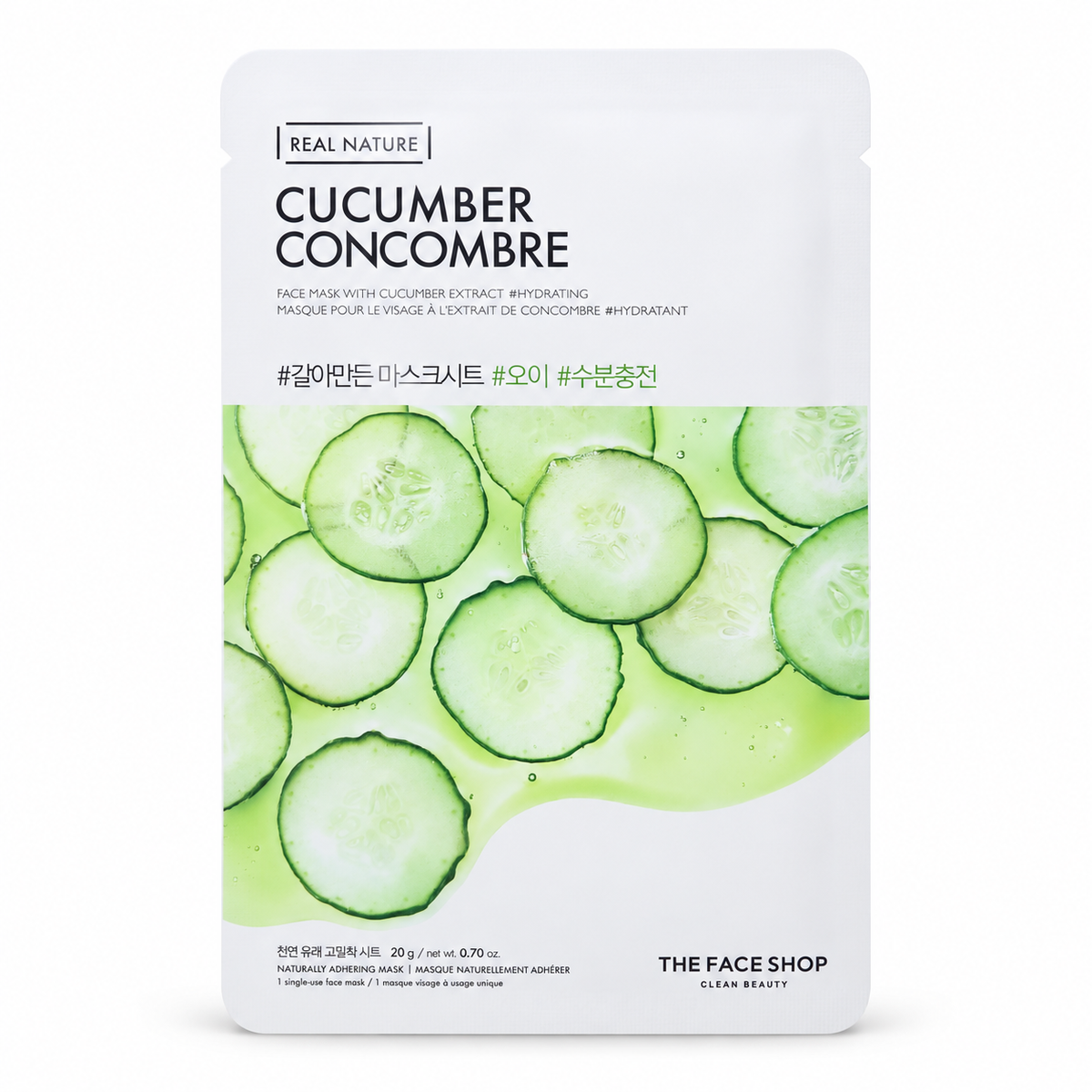 The Face Shop Real Nature Sheet Mask Collection 1pc