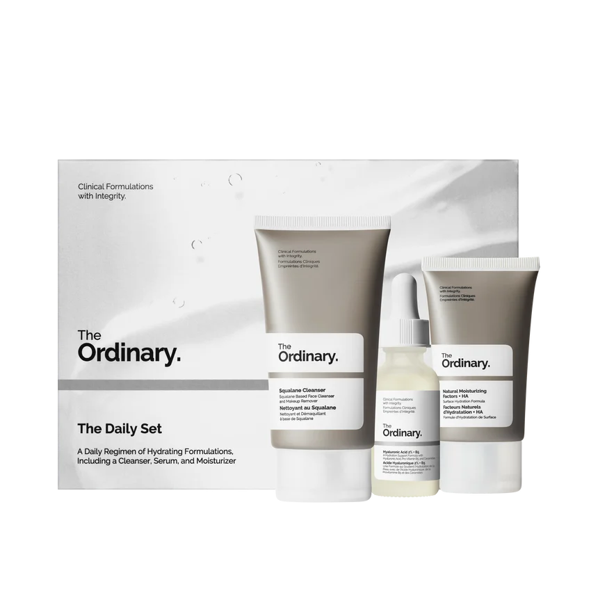 The Ordinary The Daily Set – 3-Piece Hydrating Skincare Set